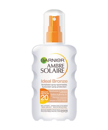 Αντηλιακό Spray Ideal Bronze με SPF 20